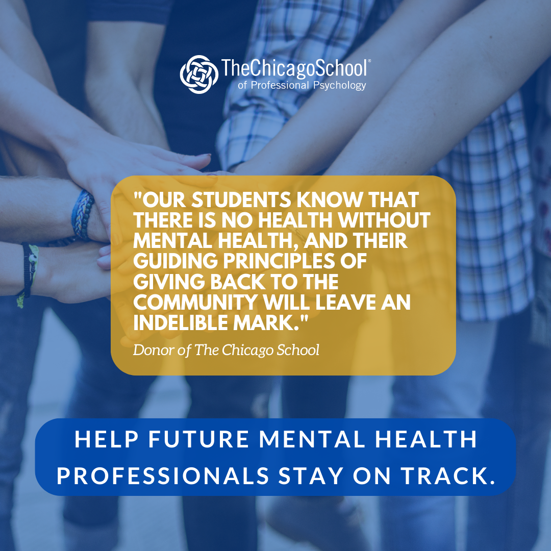 Our students know that there is no health without mental health, and their guiding principles of giving back to the community will leave an indelible mark.
