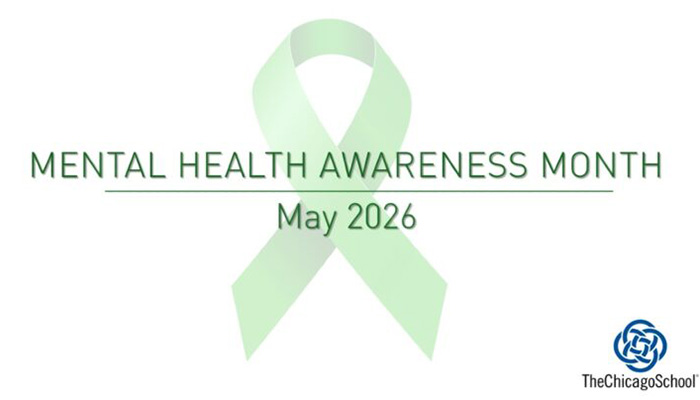 green mental health awareness month ribbon